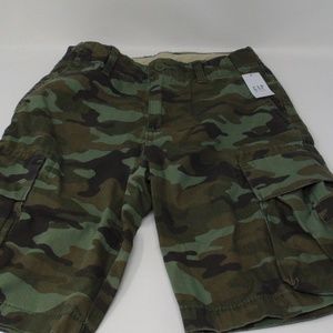 GAP KIDS Camo Cargo Shorts Boys Size 12
